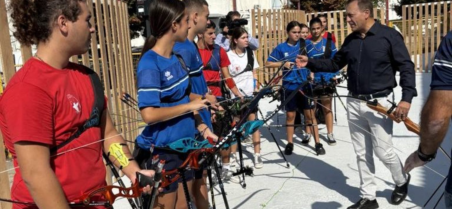 Πρωταγωνιστικη θέση για την Τοξοβολία στην Δ.Ε.Θ. και συγκεκριμένα στο περίπτερο του Υπουργείου Αθλητισμού